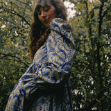 Quentin (Long Sleeved) in Royal Paisley