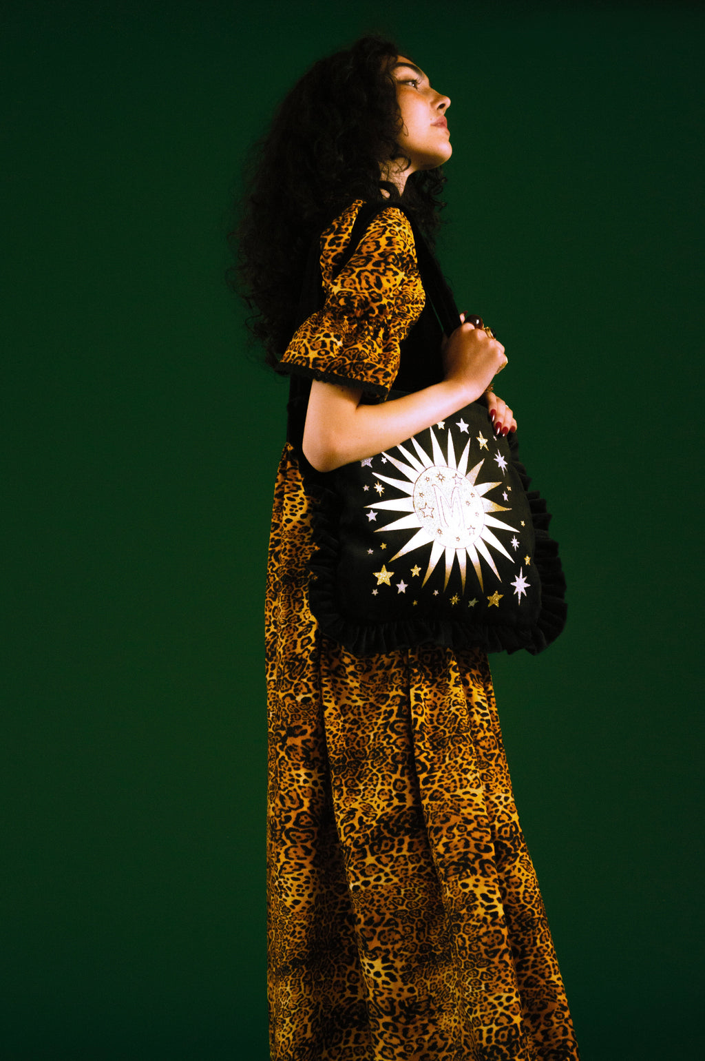 Supernova Monogram Velvet Bag