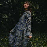 Quentin (Long Sleeved) in Royal Paisley