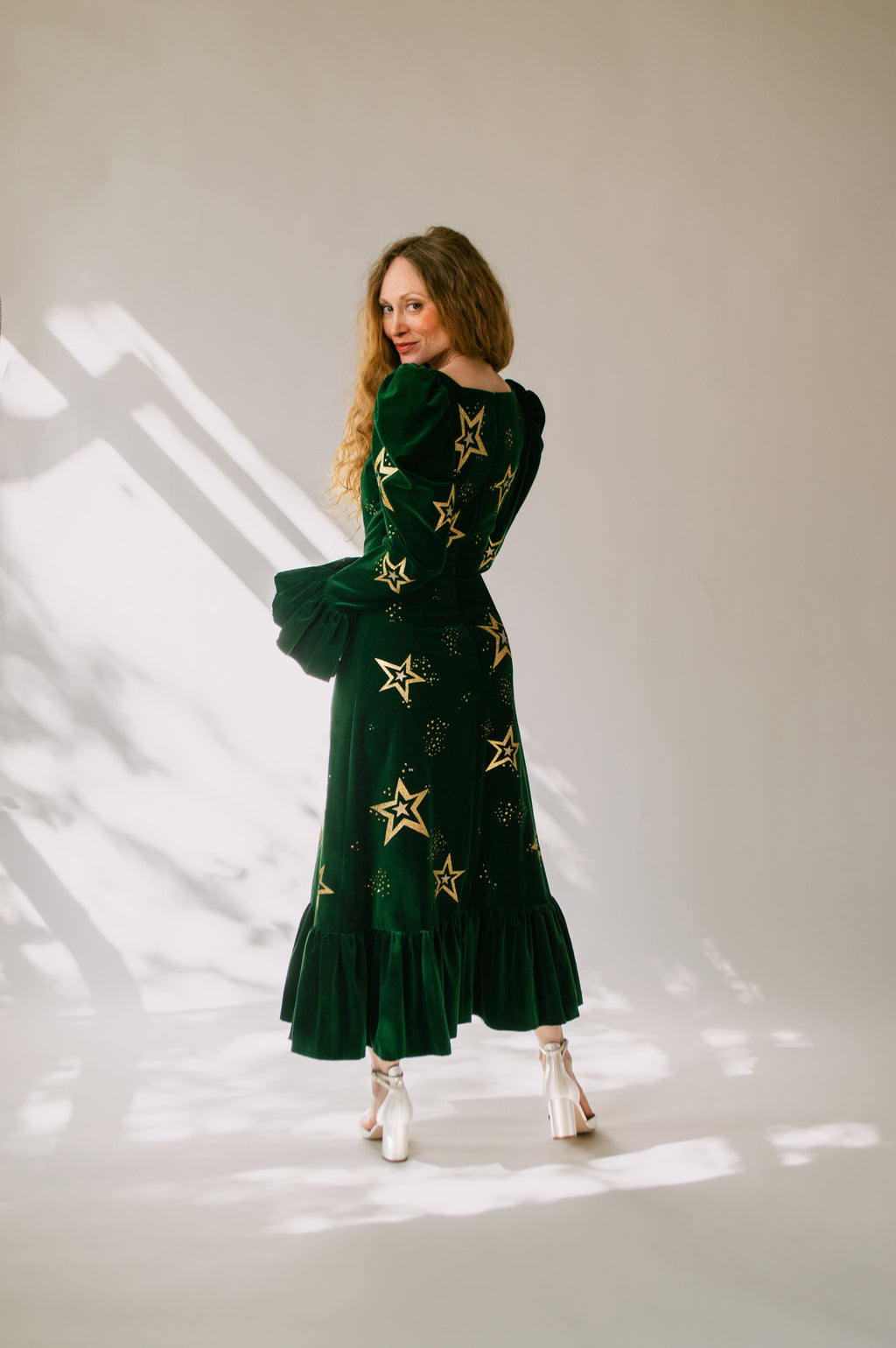 Studio Sale: Elizabeth in Velvet ft. Celeste Appliqué, Size 8