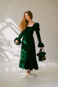 Elizabeth in Forest Velvet