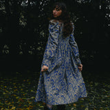 Quentin (Long Sleeved) in Royal Paisley