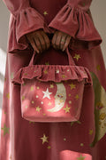 Clara in Rose Velvet ft. Luna Appliqué