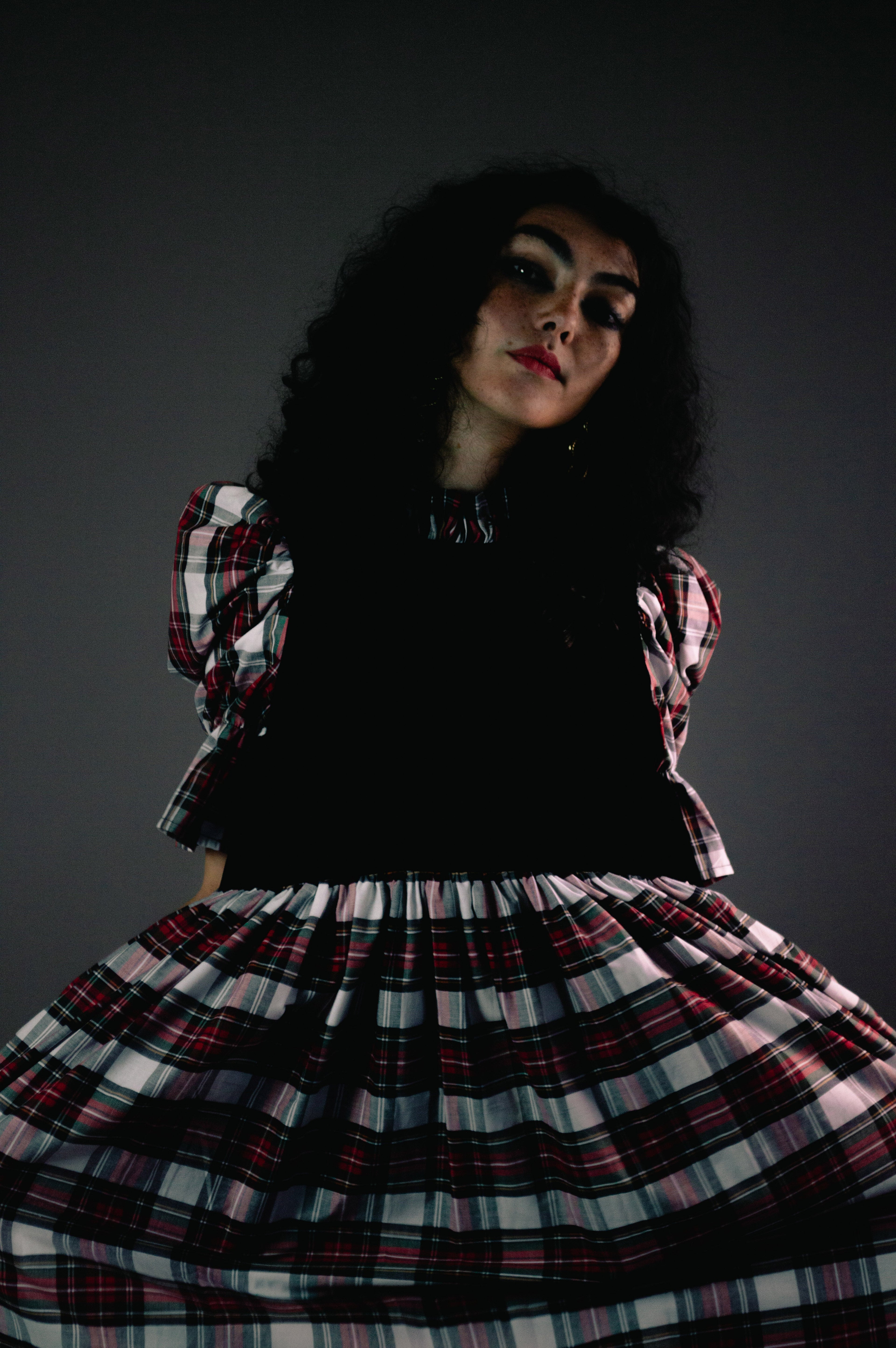 Quentin in Dress Stewart Tartan & Black Velvet