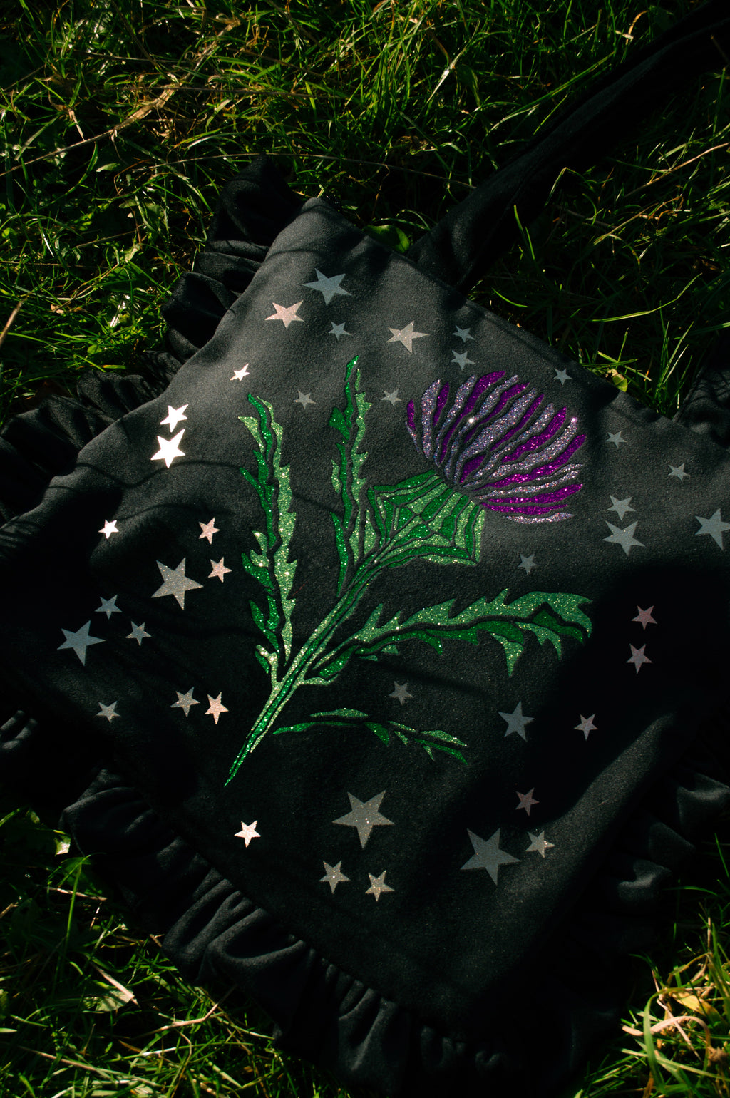 Thistle Velvet Bag