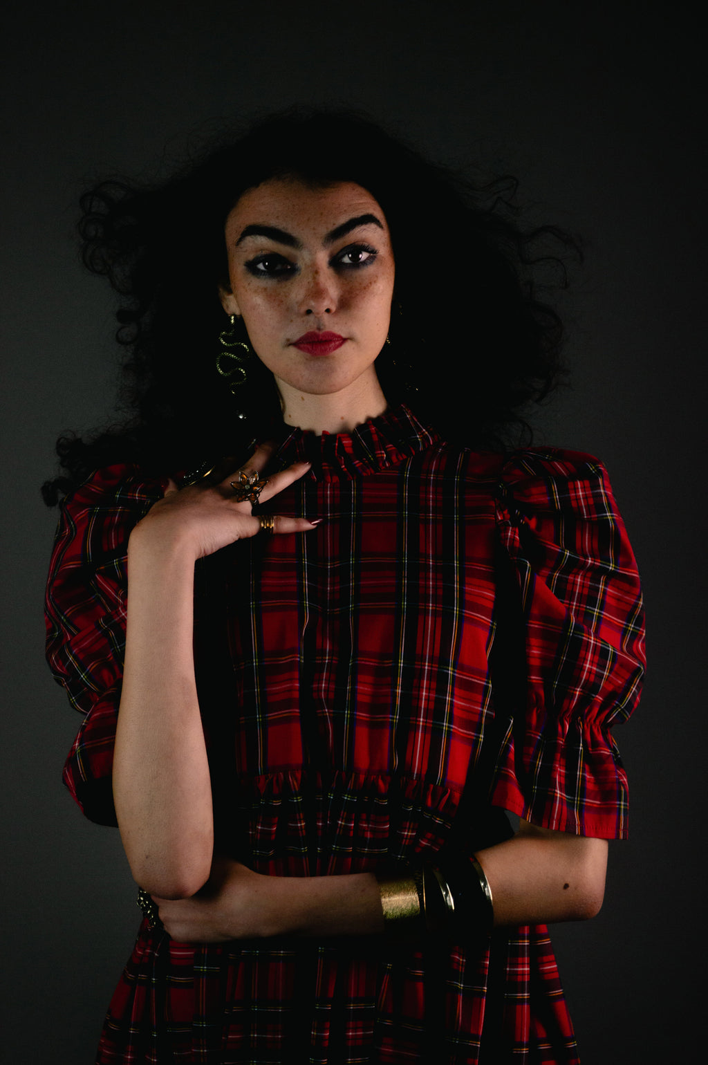 Quentin in Royal Stewart Tartan
