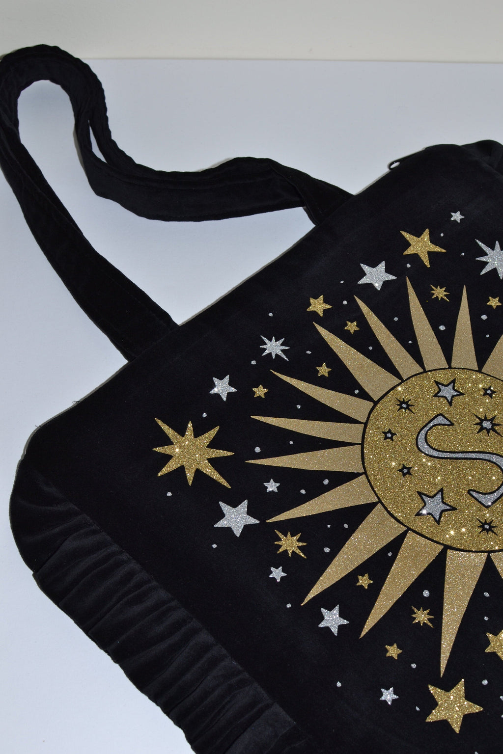 Supernova Monogram Velvet Bag