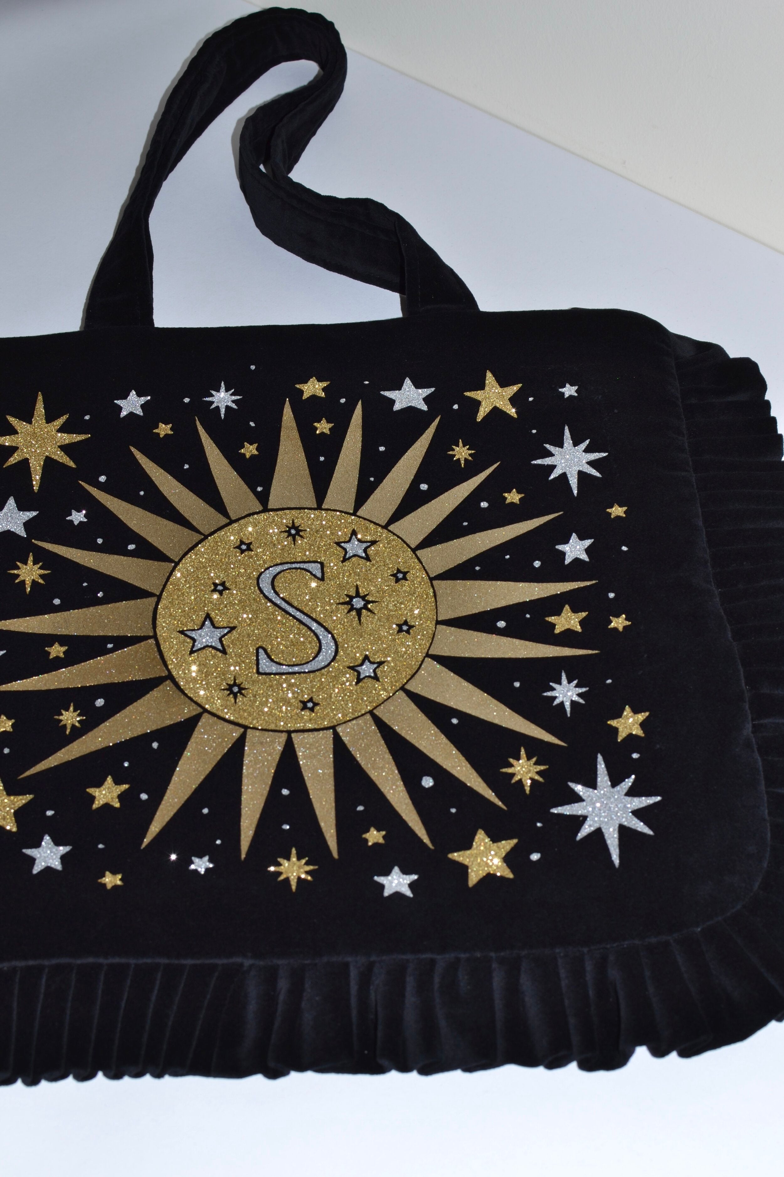 Supernova Monogram Velvet Bag
