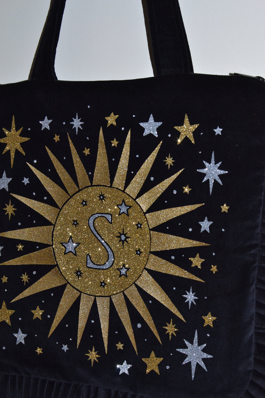 Supernova Monogram Velvet Bag