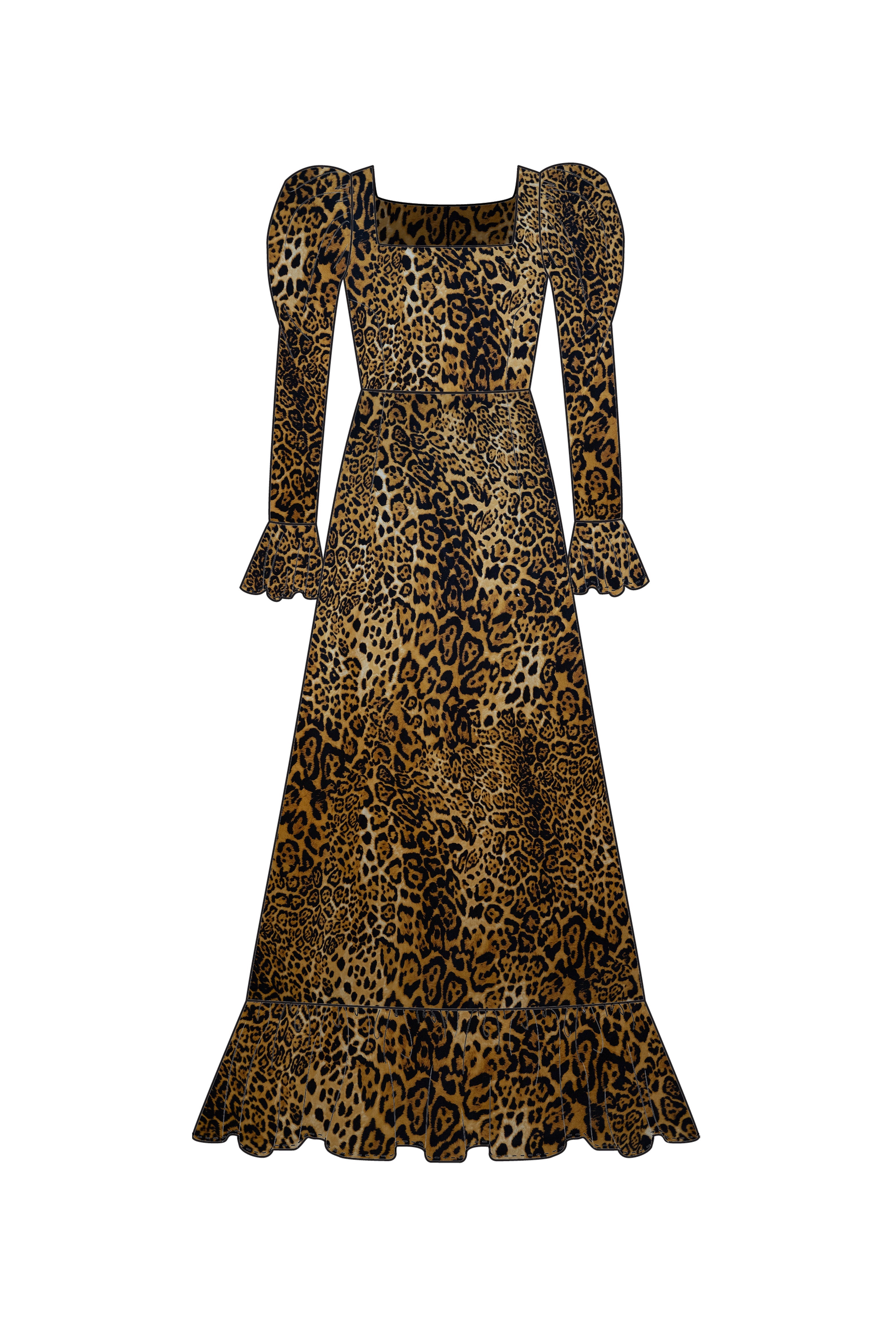 Elizabeth in Leopard