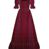 Florence in Red Tartan