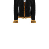 Graceland in Black Velvet & Leopard