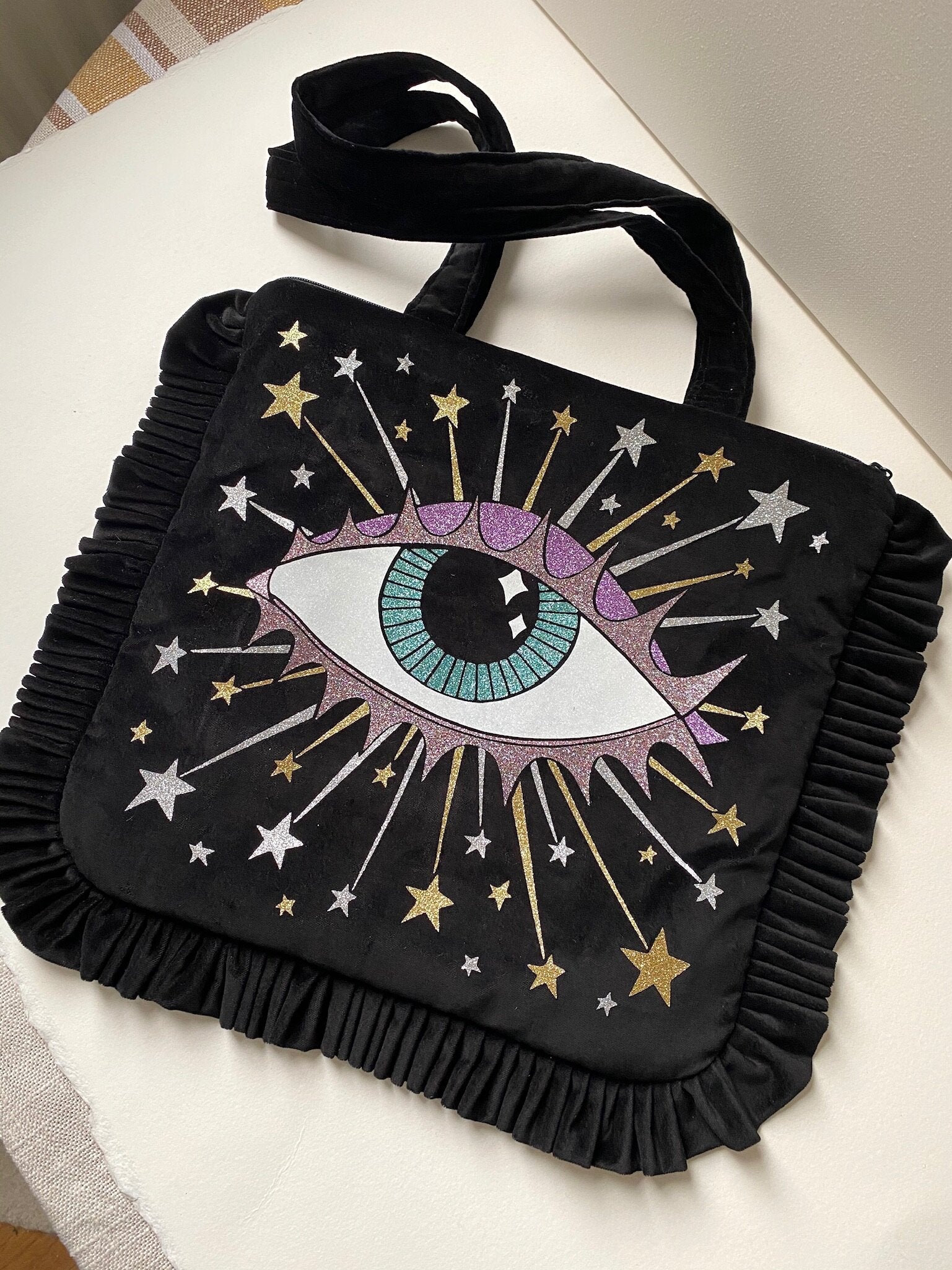 Mind's Eye Velvet Bag