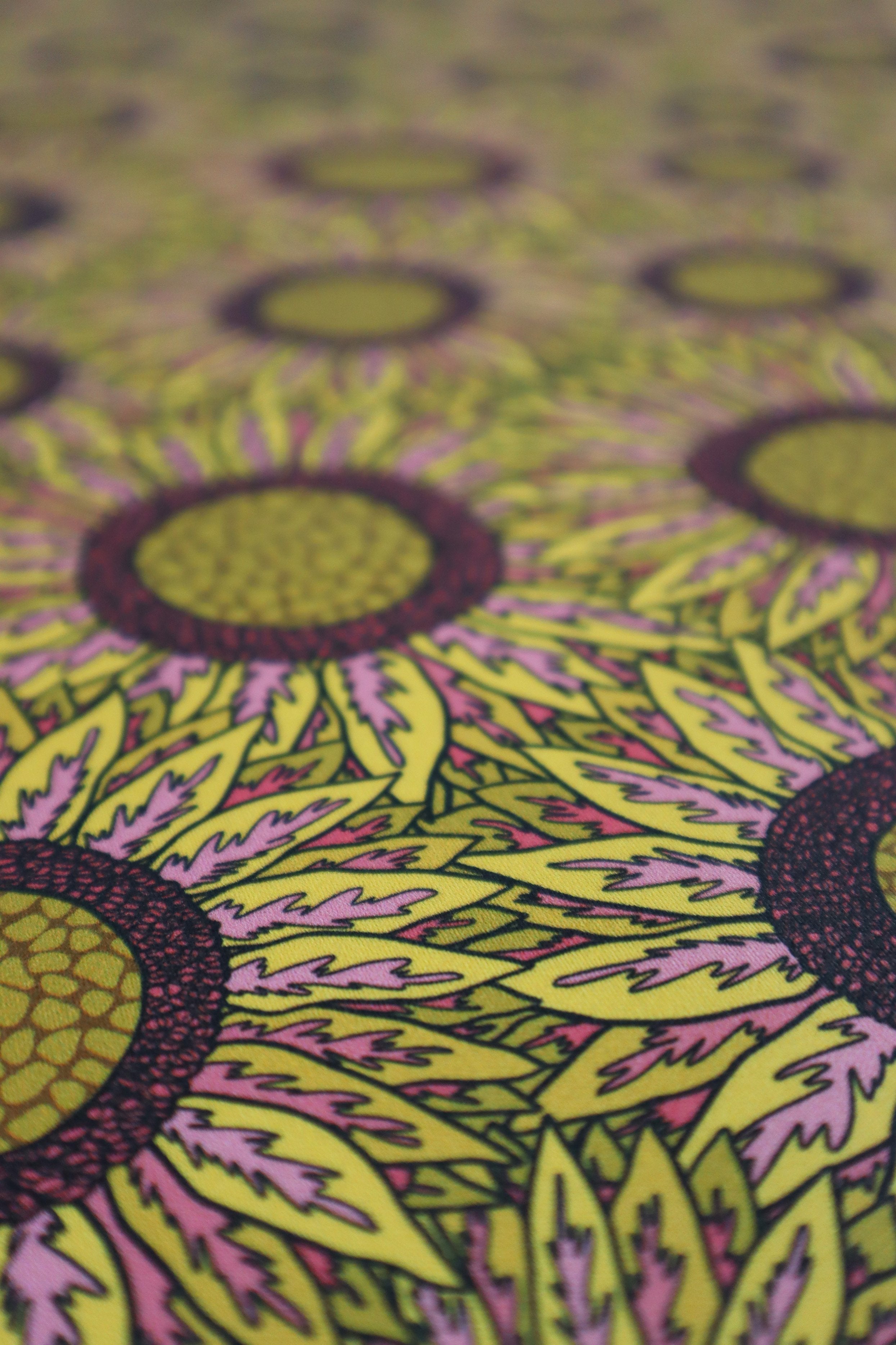 Helianthus 100% Organic Cotton Sateen (per meter)