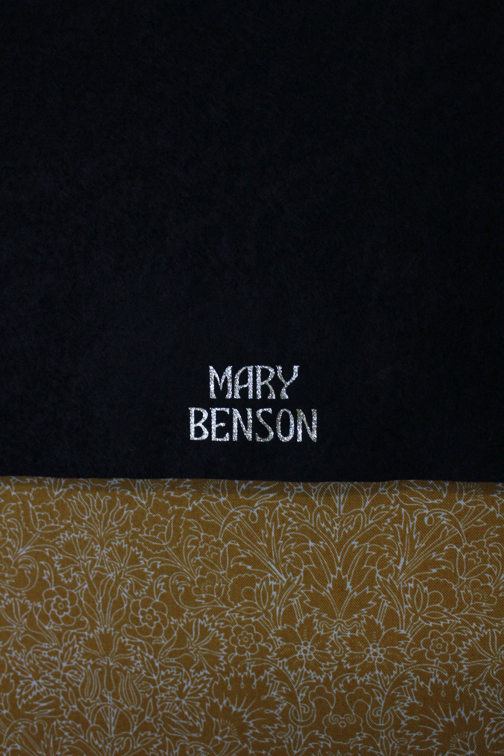 The Sun Black Velvet Wall Hanging