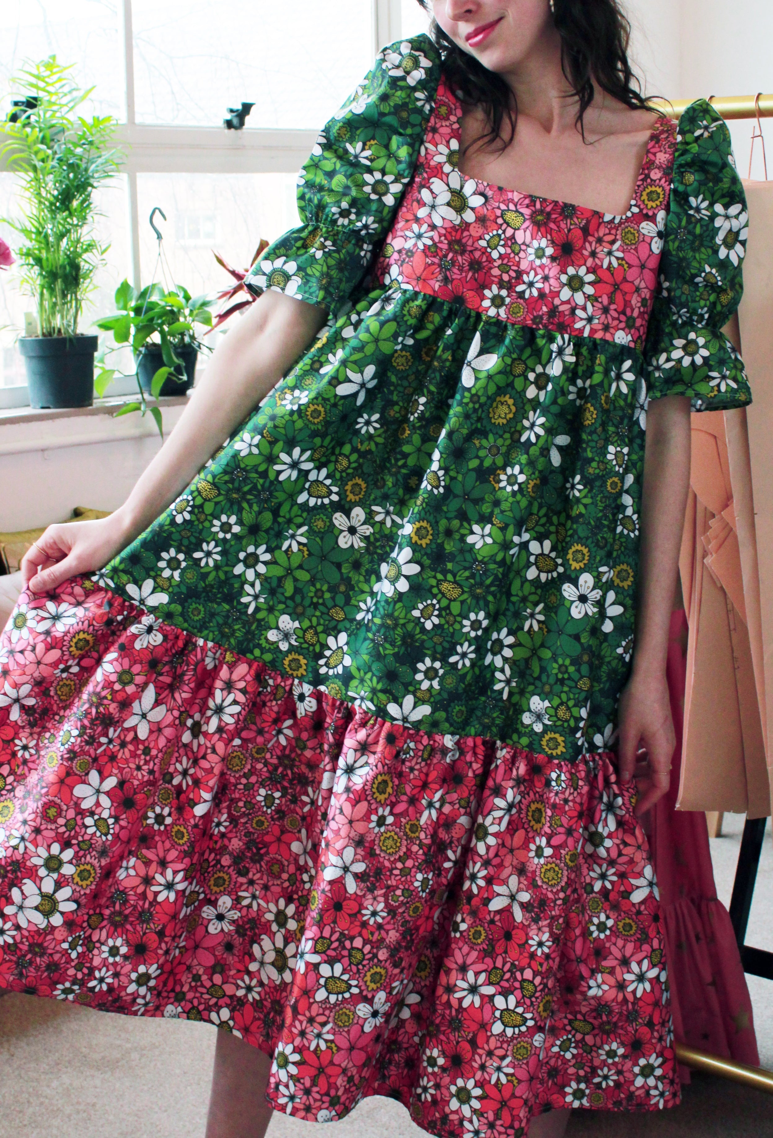 Zelda in Day Tripper Pink & Green