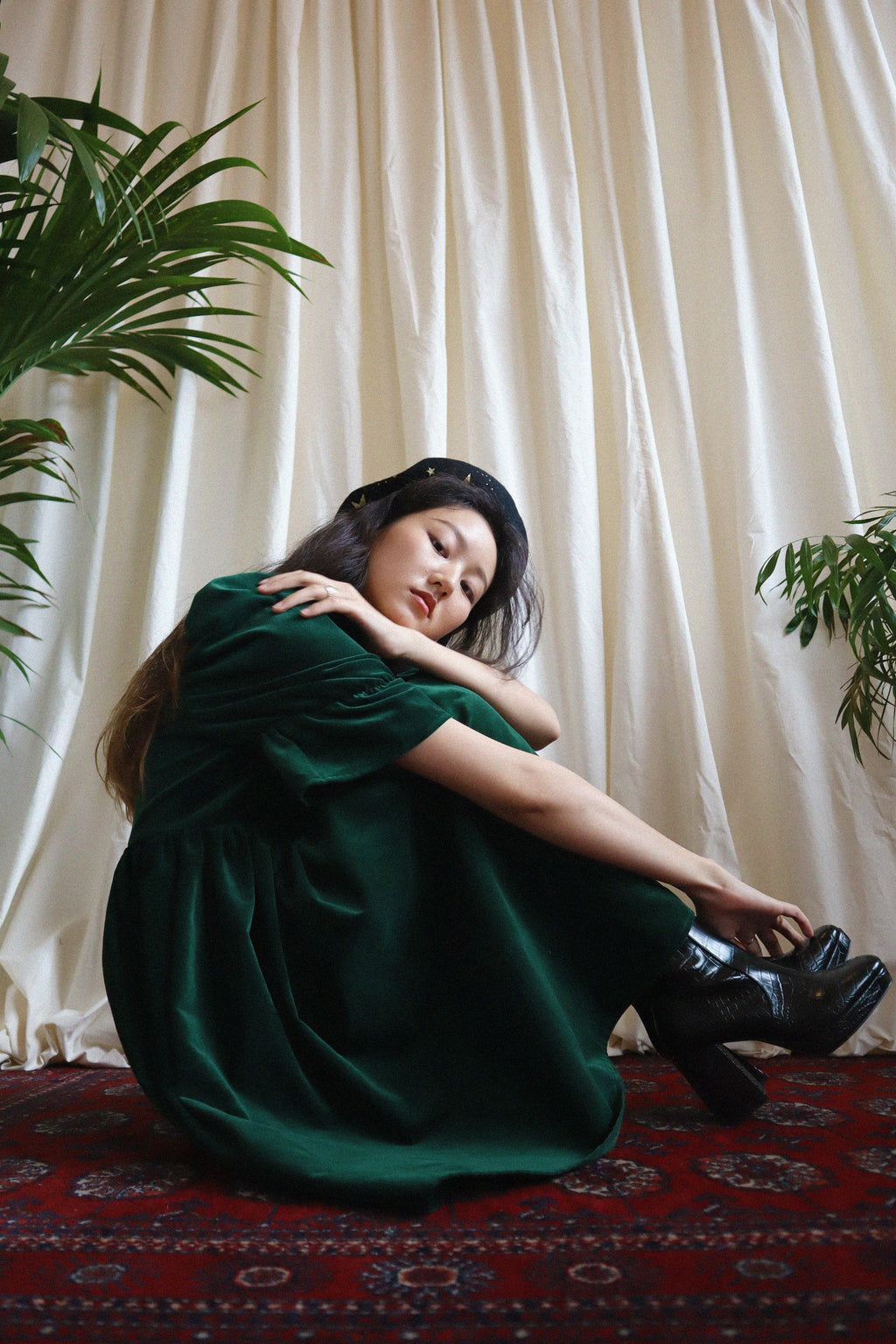 Juliet in Forest Velvet
