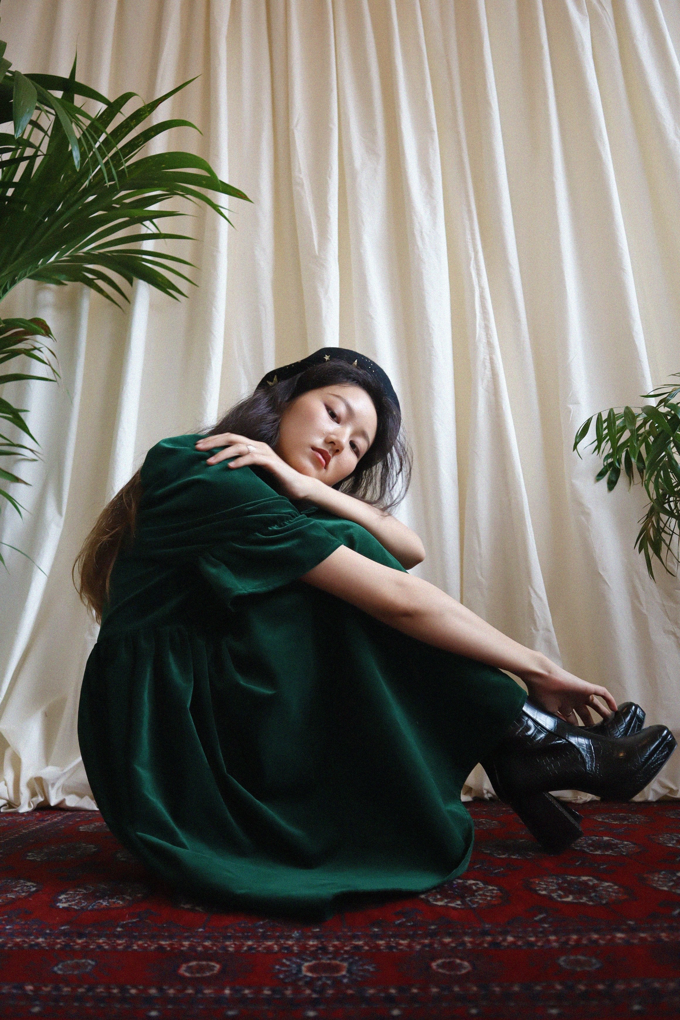 Juliet in Forest Velvet