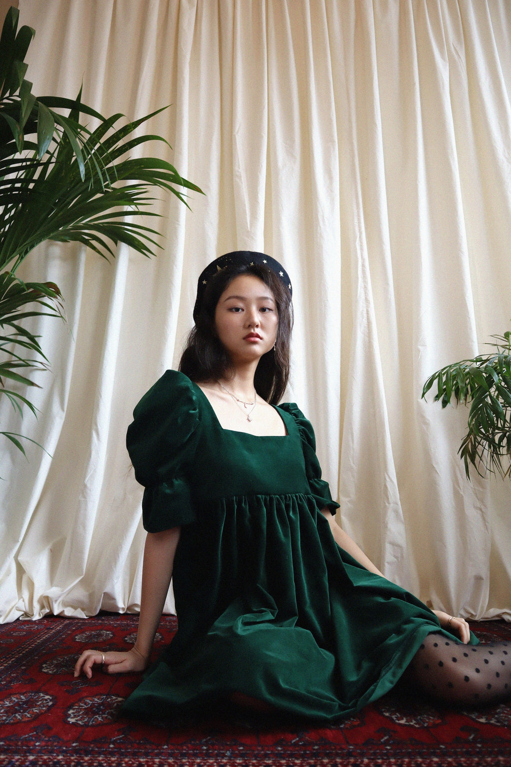 Juliet in Forest Velvet