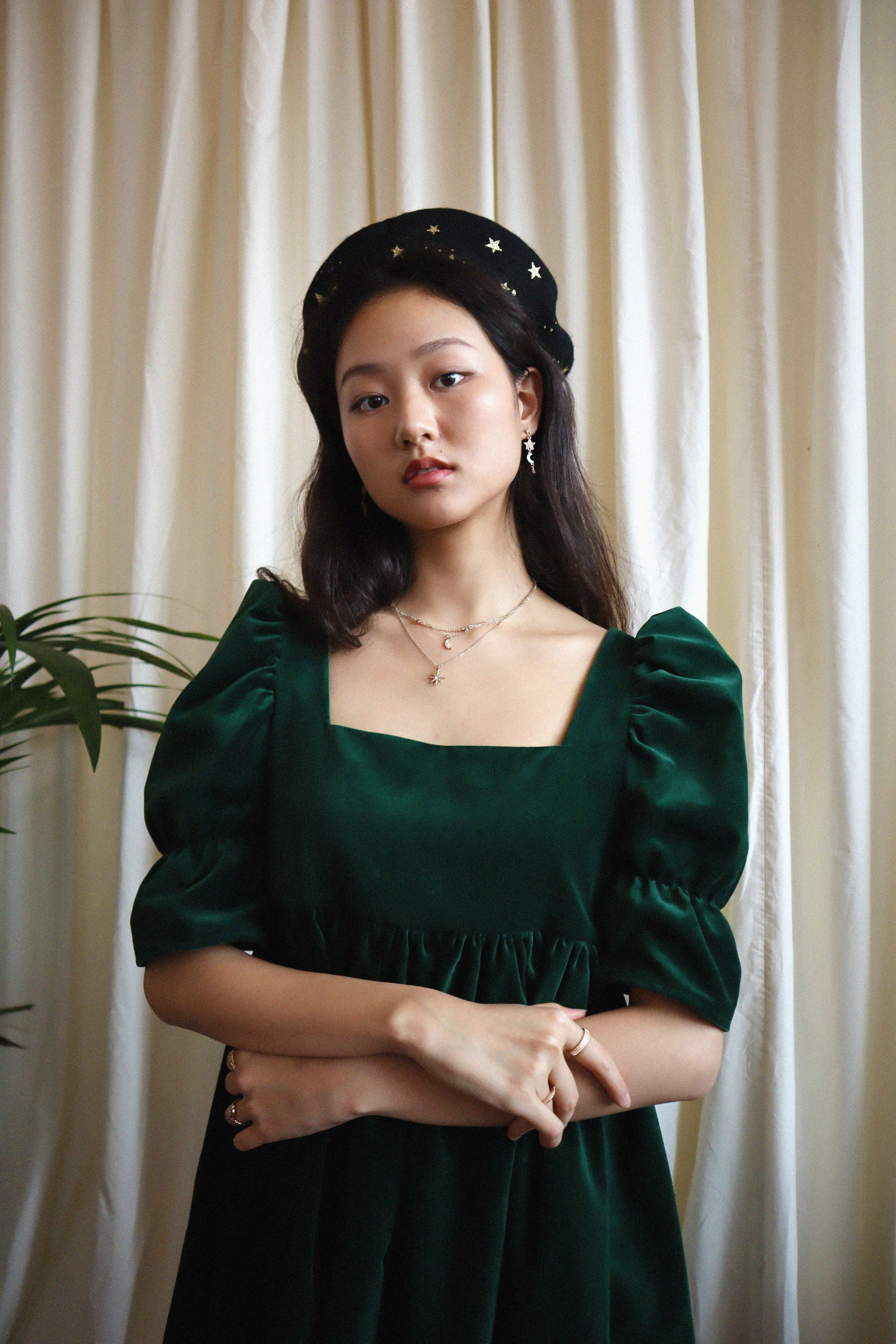 Juliet in Forest Velvet