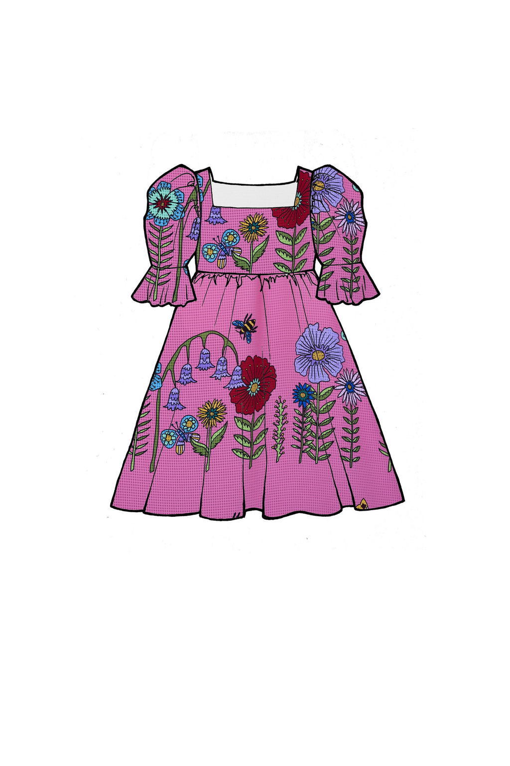 Juliet in Pink Midsummer Meadow