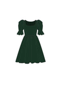 Margot (short) in Forest Velvet
