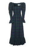 Elizabeth in Black Watch Tartan
