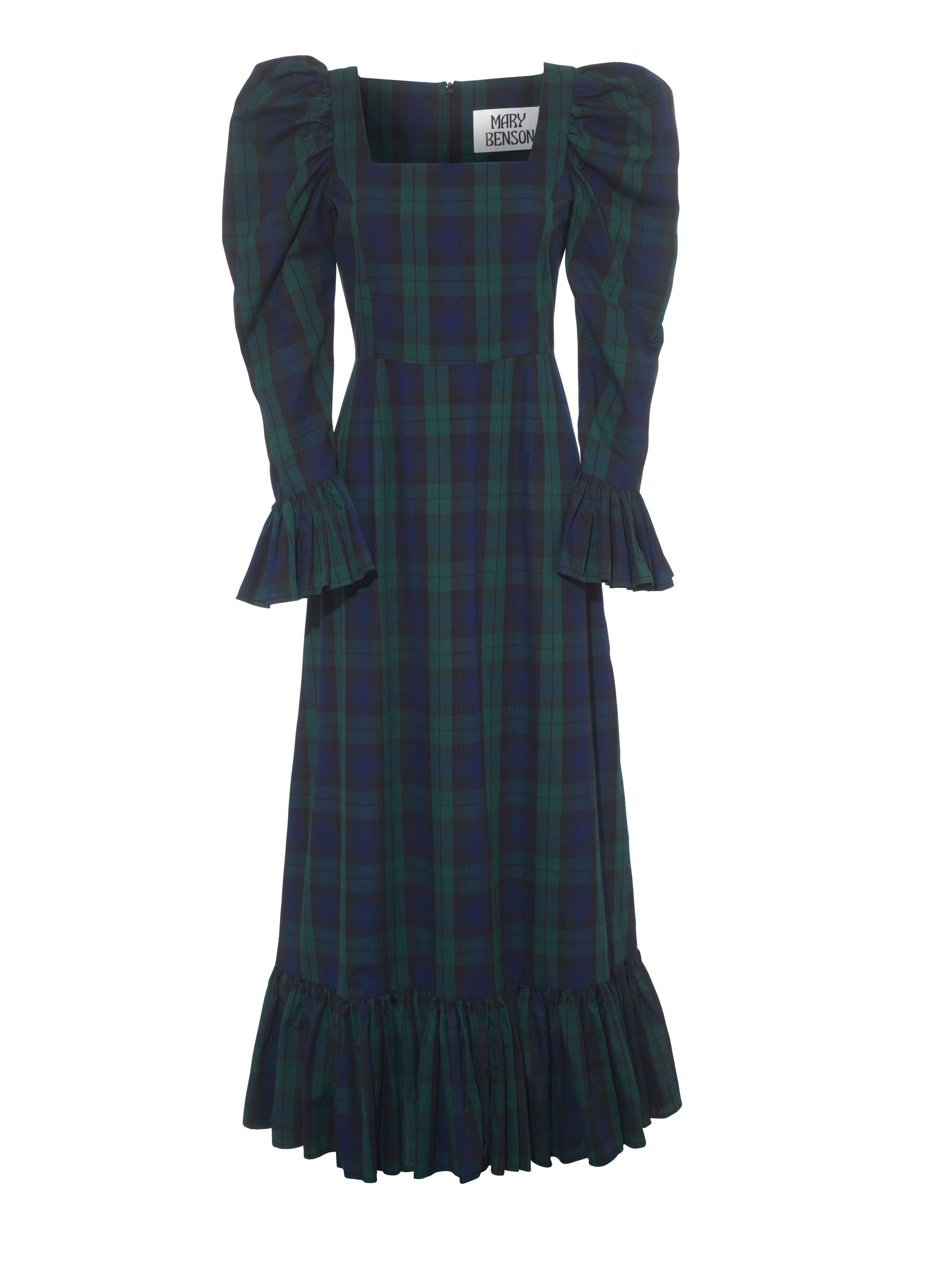 Elizabeth in Black Watch Tartan
