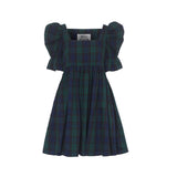 Juliet in Navy & Emerald Tartan