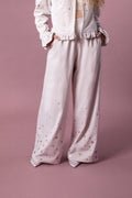 Soleil Trousers with Cascading Stars Appliqué