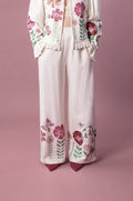 Soleil Trousers with Midsummer Meadow Appliqué