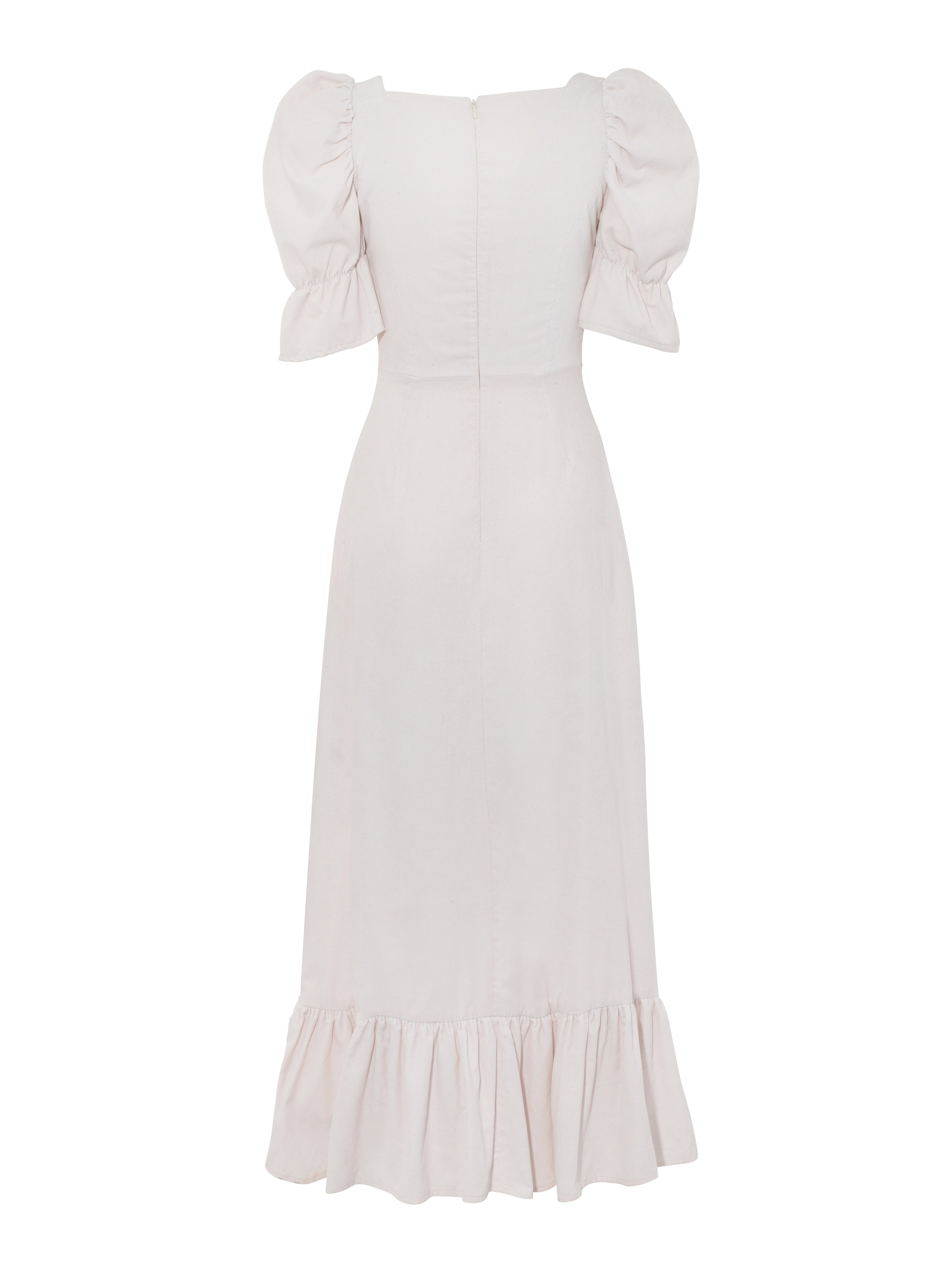 Gatsby in Ivory Velvet