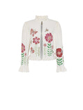 Nova Jacket with Midsummer Meadow Appliqué