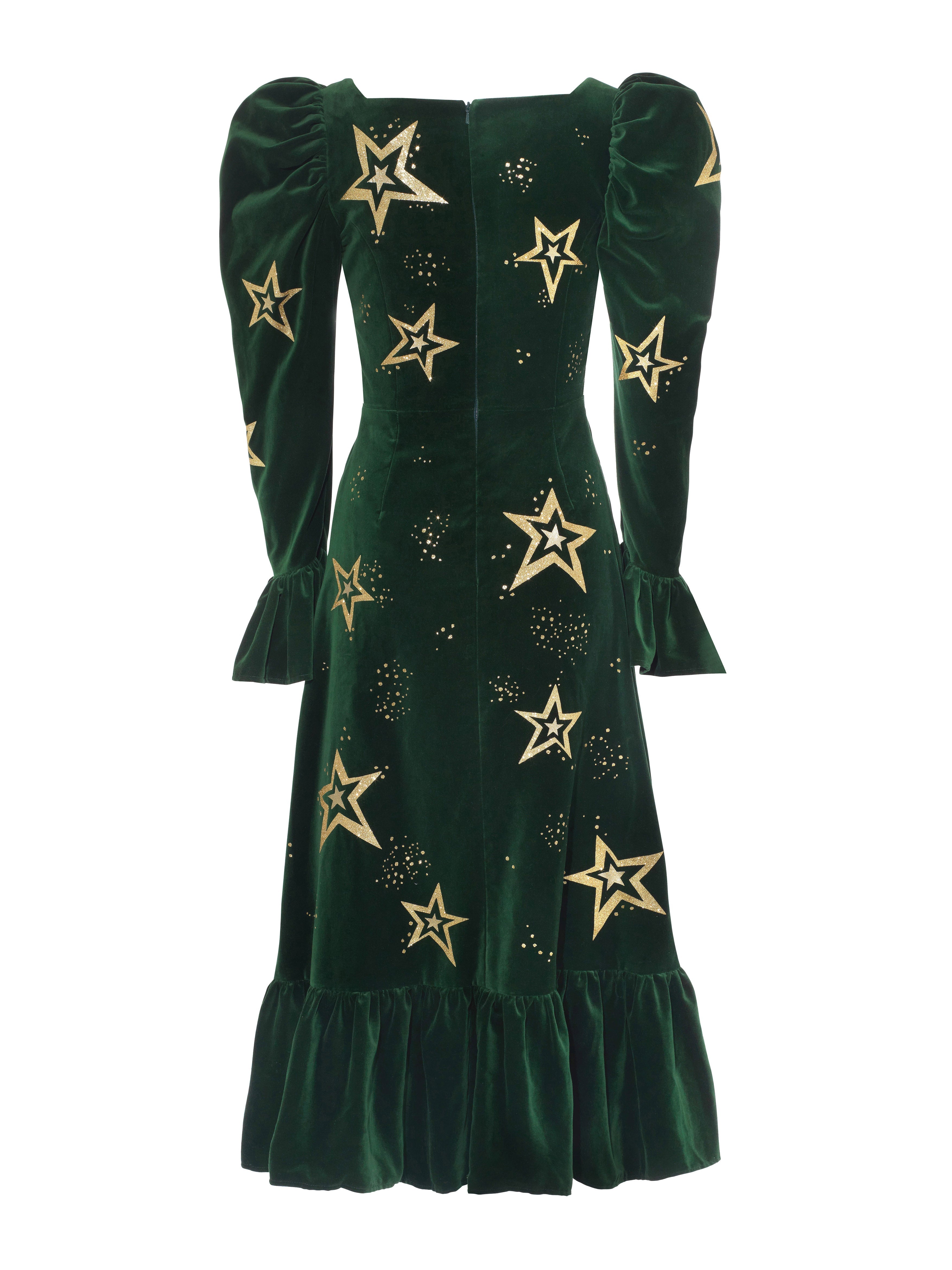Studio Sale: Elizabeth in Velvet ft. Celeste Appliqué, Size 8
