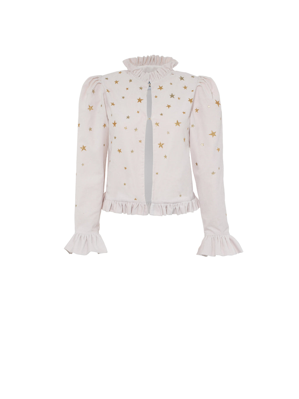 Nova Jacket with Flaming Heart Appliqué