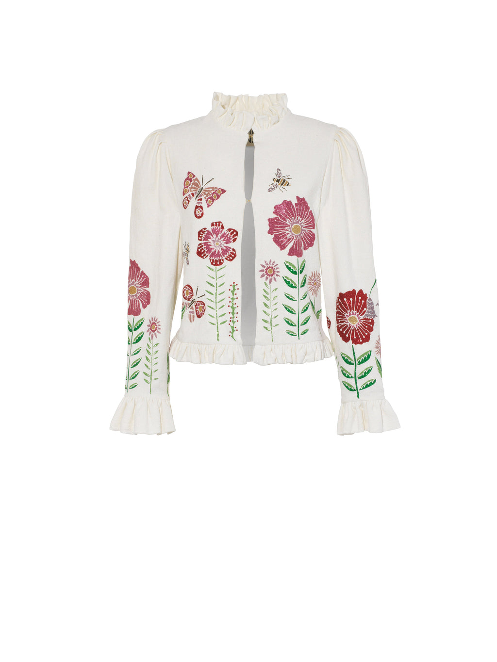 Nova & Soleil Suit with Midsummer Meadow Appliqué