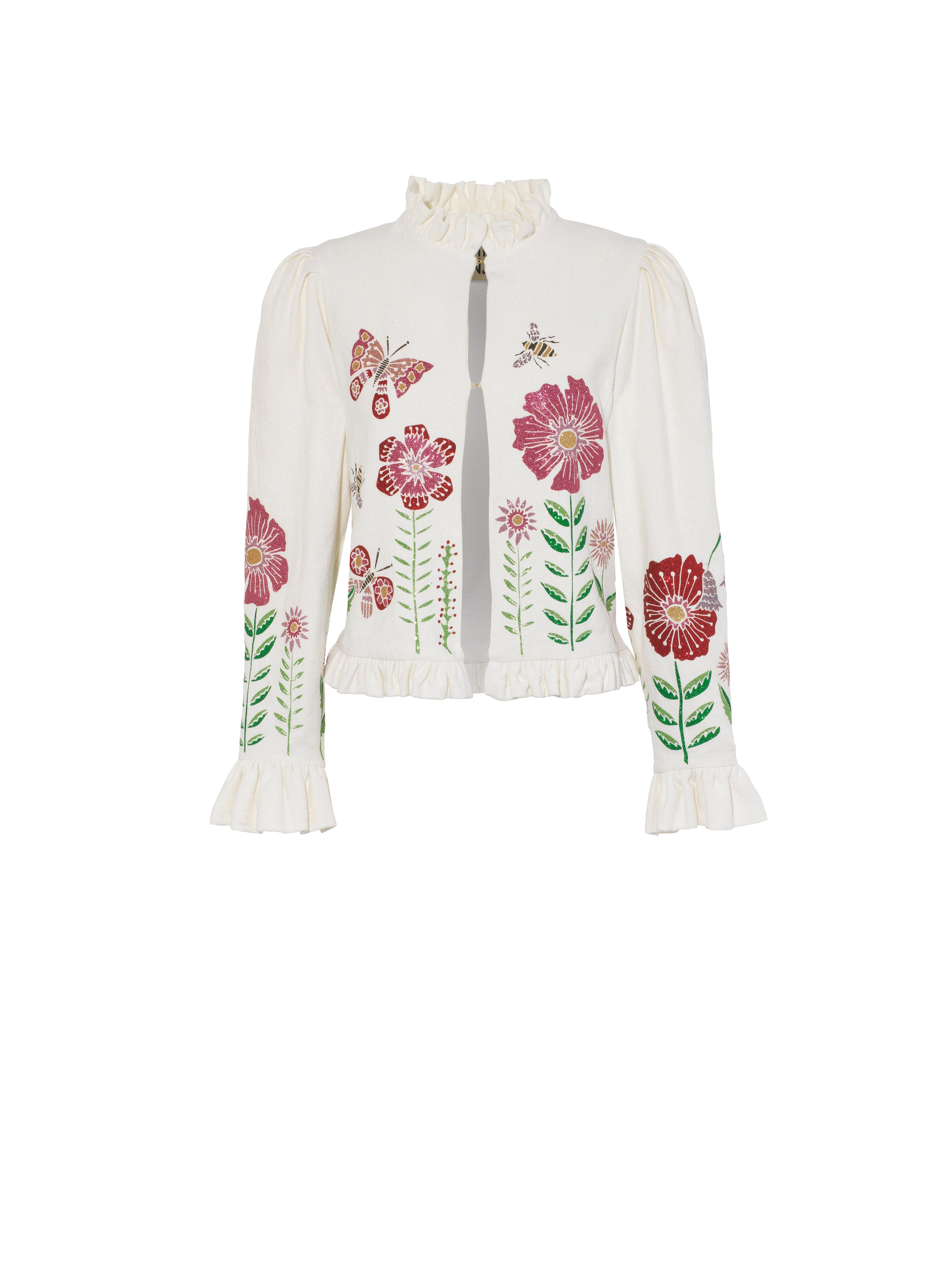 Nova & Soleil Suit with Midsummer Meadow Appliqué