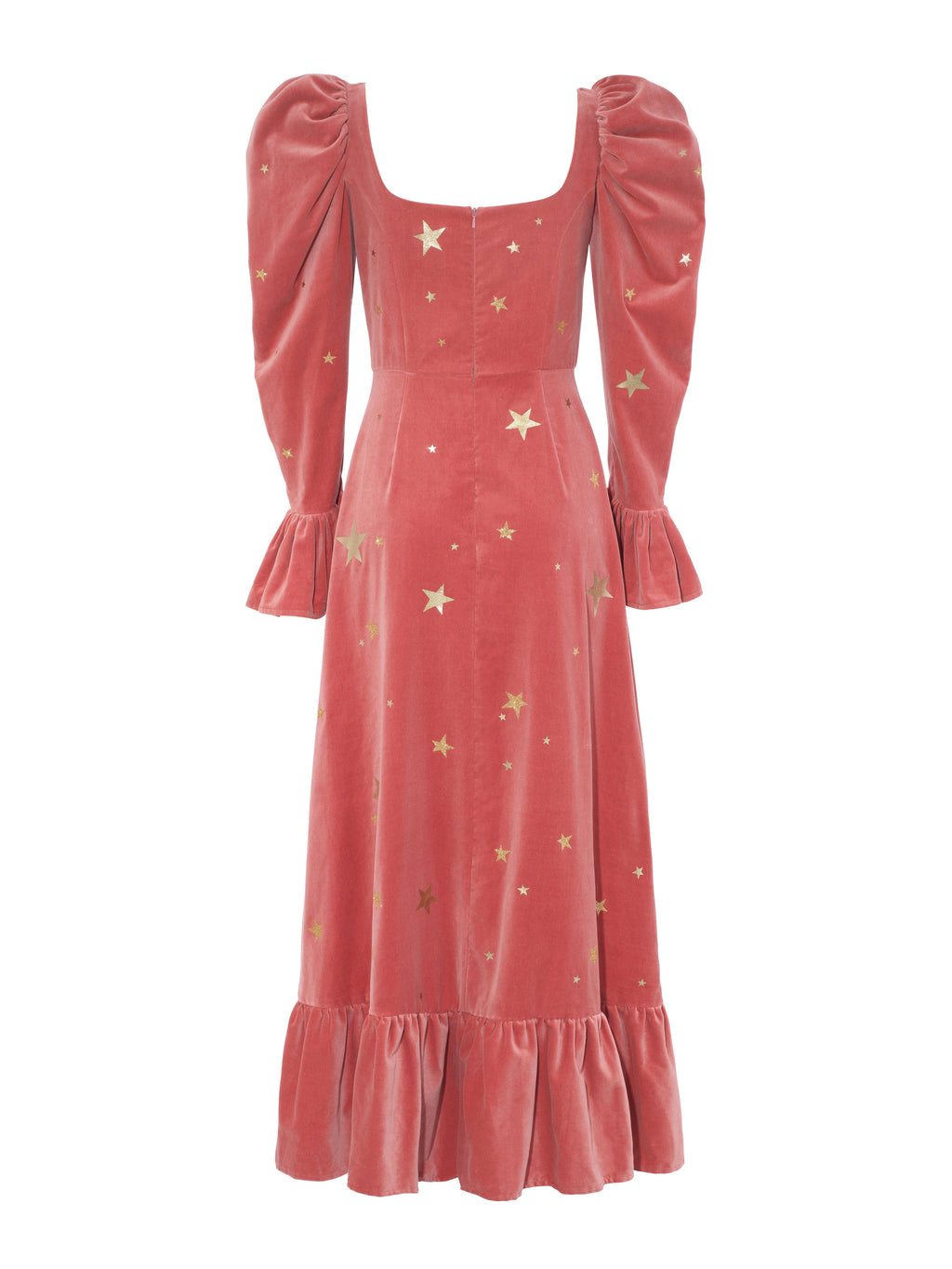 Aurora in Rose Velvet ft. Luna Appliqué