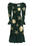 Studio Sale: Elizabeth in Velvet ft. Celeste Appliqué, Size 8