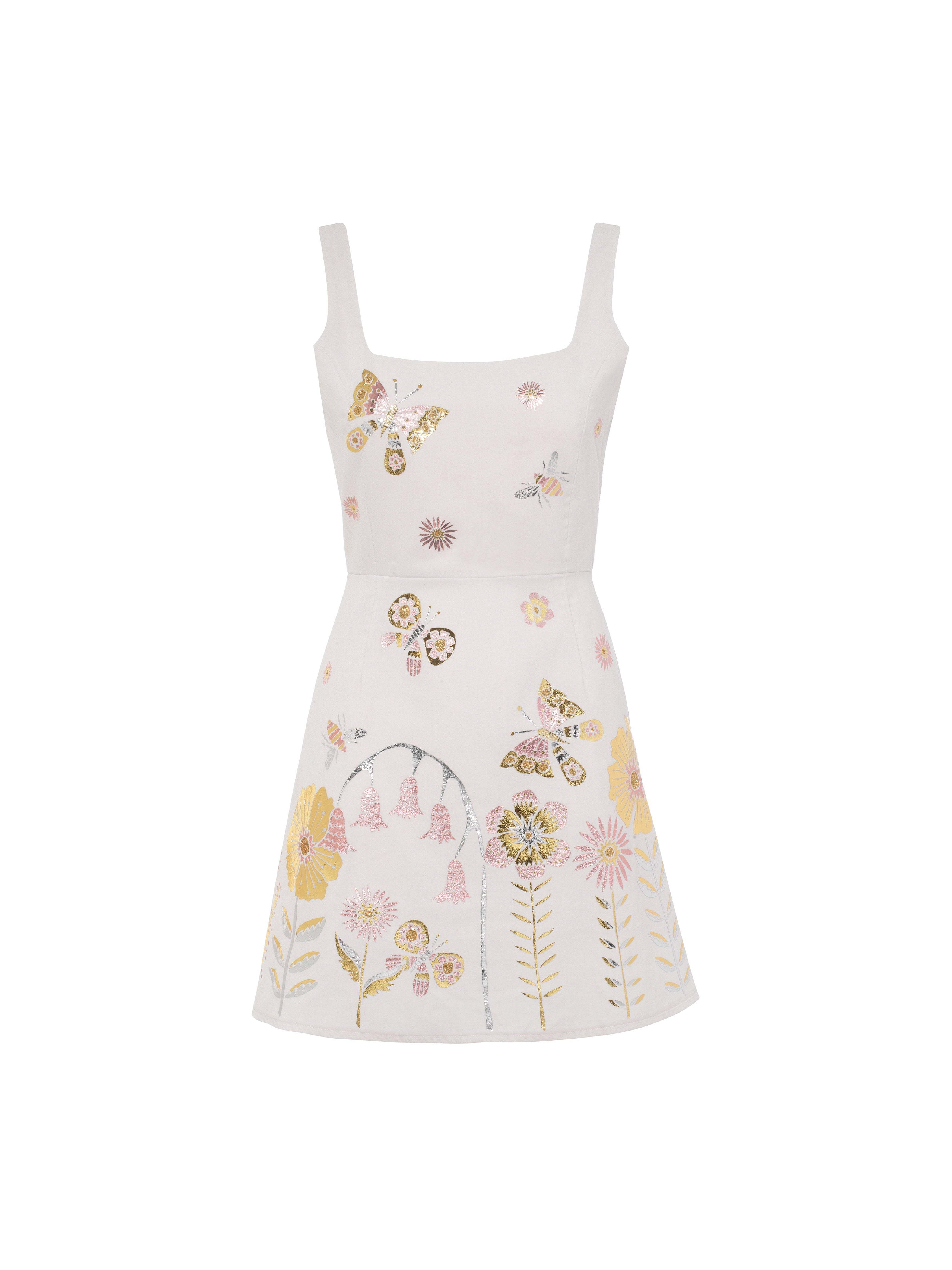 Ophelia in Velvet ft. Midsummer Meadow Appliqué