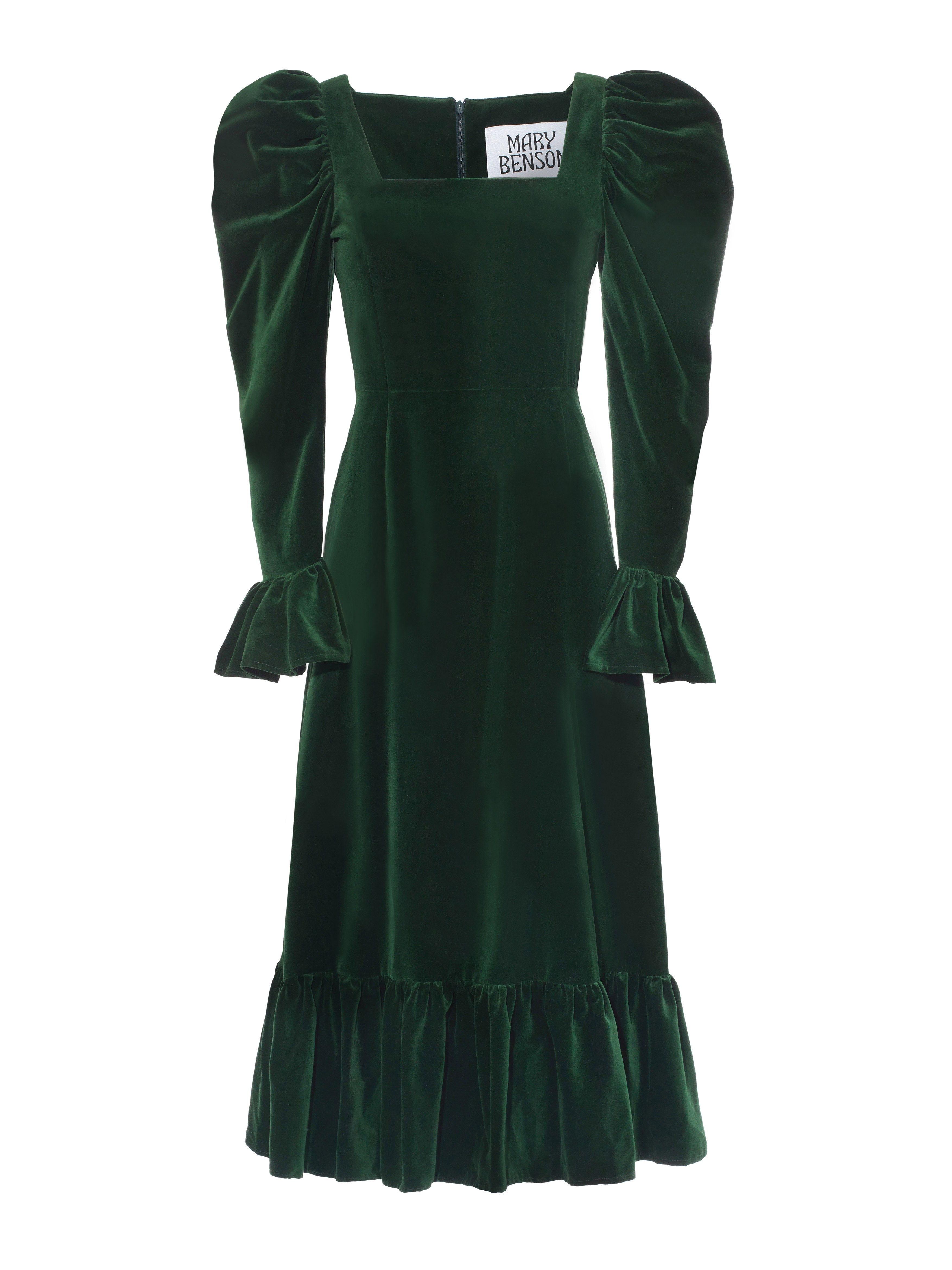 Elizabeth in Forest Velvet