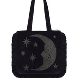 Midnight Luna Velvet Bag