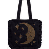 Gold Dust Luna Velvet Bag