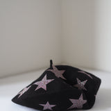 Starlet Beret: Midnight on Black