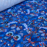 Blue Butterfly 100% Cotton (per meter)