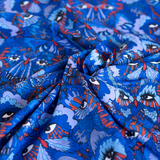 Blue Butterfly 100% Cotton (per meter)