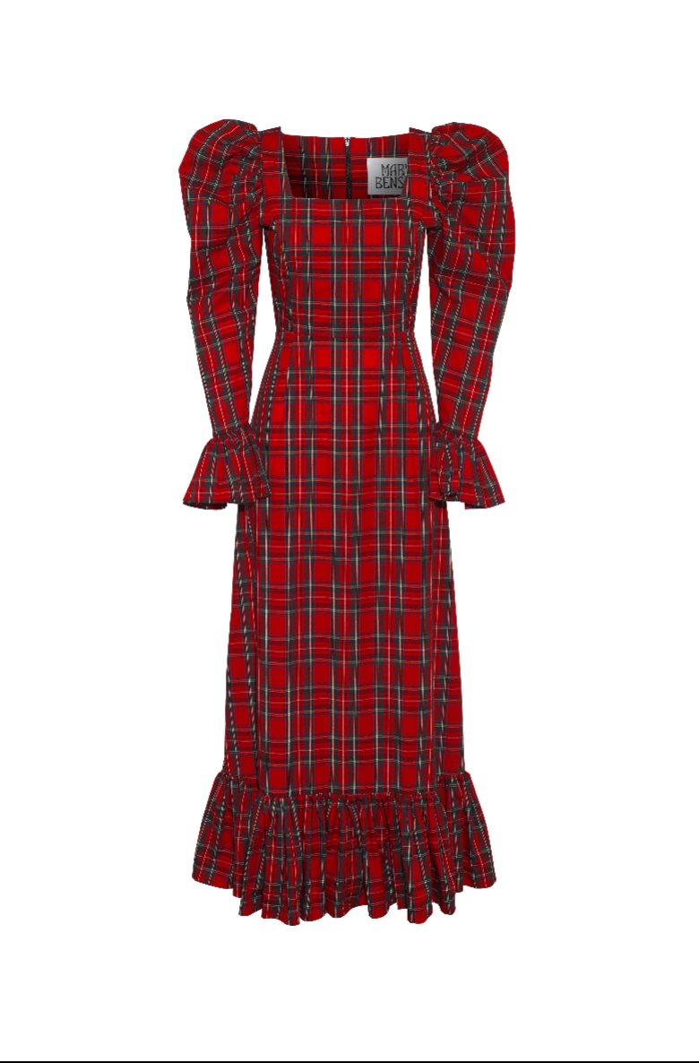 Elizabeth in Royal Stewart Tartan